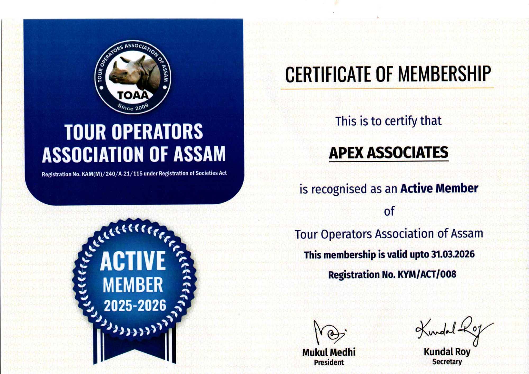 Tour Operators Association of Assam
